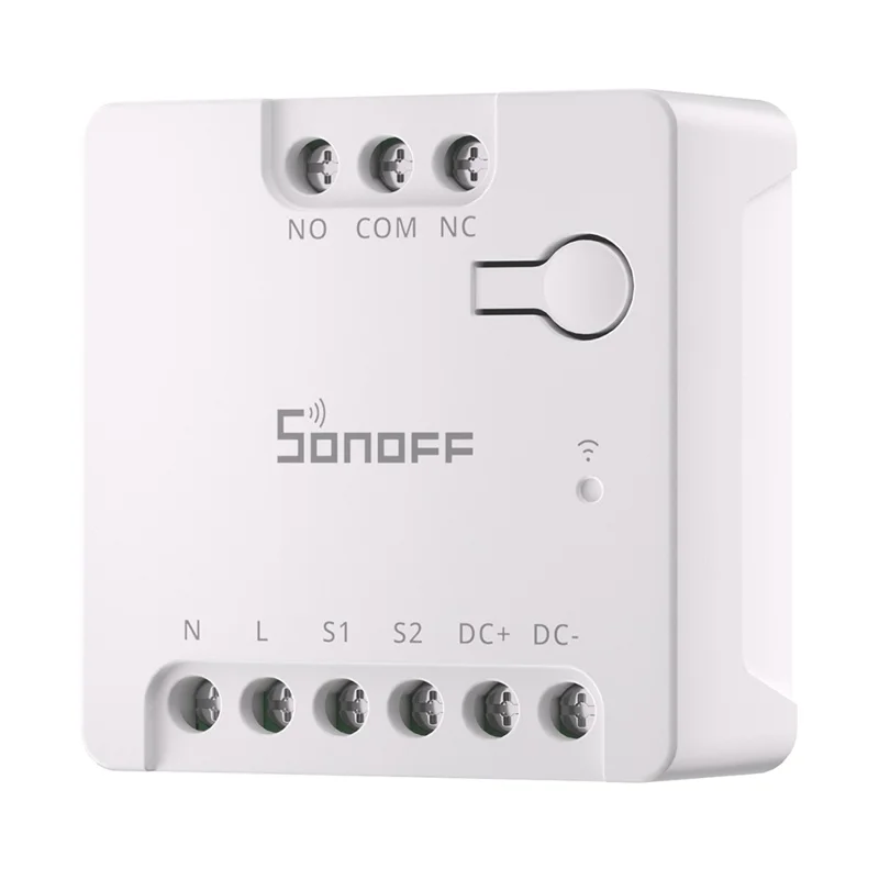 SONOFF MINI-D Commutateur intelligent WiFi Relais à contact sec Protocole Matter Prise en charge d'entrée AC/DC Contrôle intelligent
