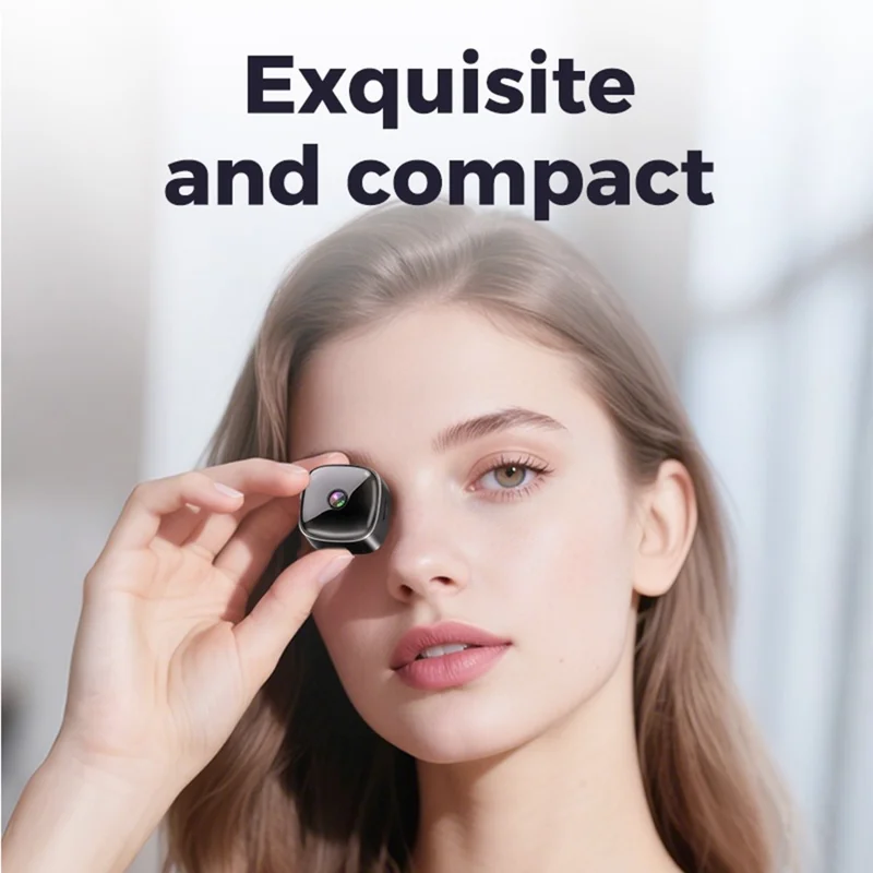 Telecamera WiFi compatta S1 Rotazione a 360° HD 1080P Monitoraggio remoto Telecamera per la sicurezza interna con visione notturna