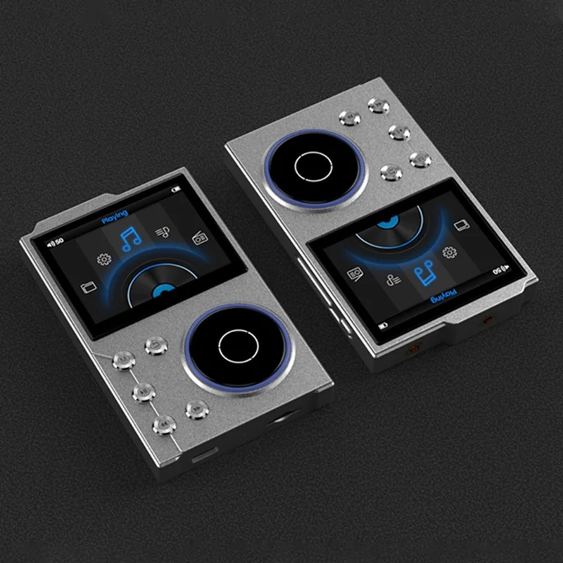 Reproductor de música Hi-Fi T10 de 16 GB con pantalla de 2,4 pulgadas y audio sin pérdida de calidad con Bluetooth 5.0