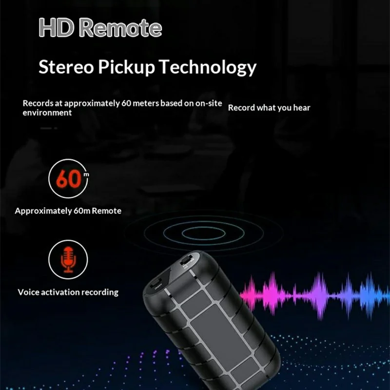 جهاز تسجيل صوتي احترافي B800 قلم مسجل بصوت عالي الوضوح مع خاصية تقليل الضوضاء (بدون ذاكرة)