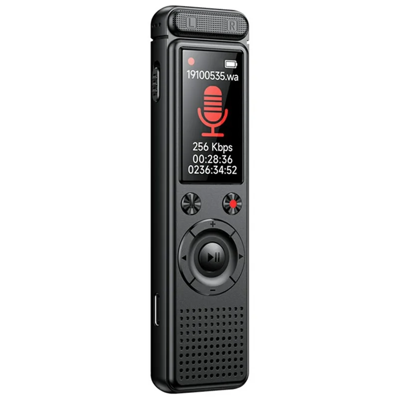 A30 8GB AI-röstspegling 360° omgivningsbrusreducering Inspelningsenhet Enkeltrycksinspelning MP3-spelare