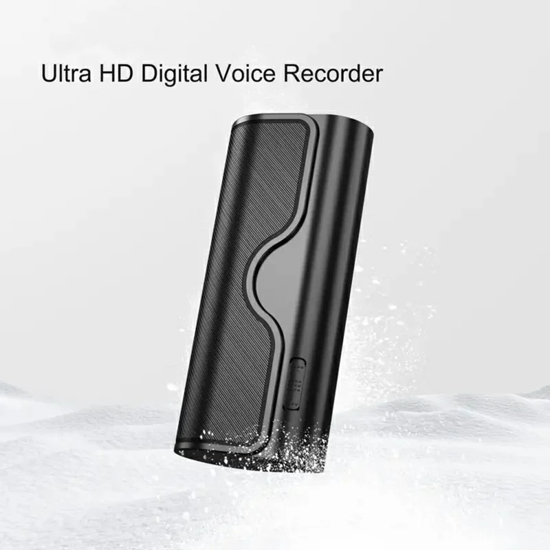 جهاز تسجيل صوتي DVR23 بضغطة زر واحدة مع خاصية تقليل الضوضاء والتسجيل النشط بالصوت مع نسخ نصي