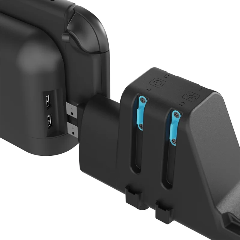 IPEGA PG-SW2187 10 w 1 stacja ładująca RGB dla kontrolerów Nintendo Switch / Switch 2 i Pro