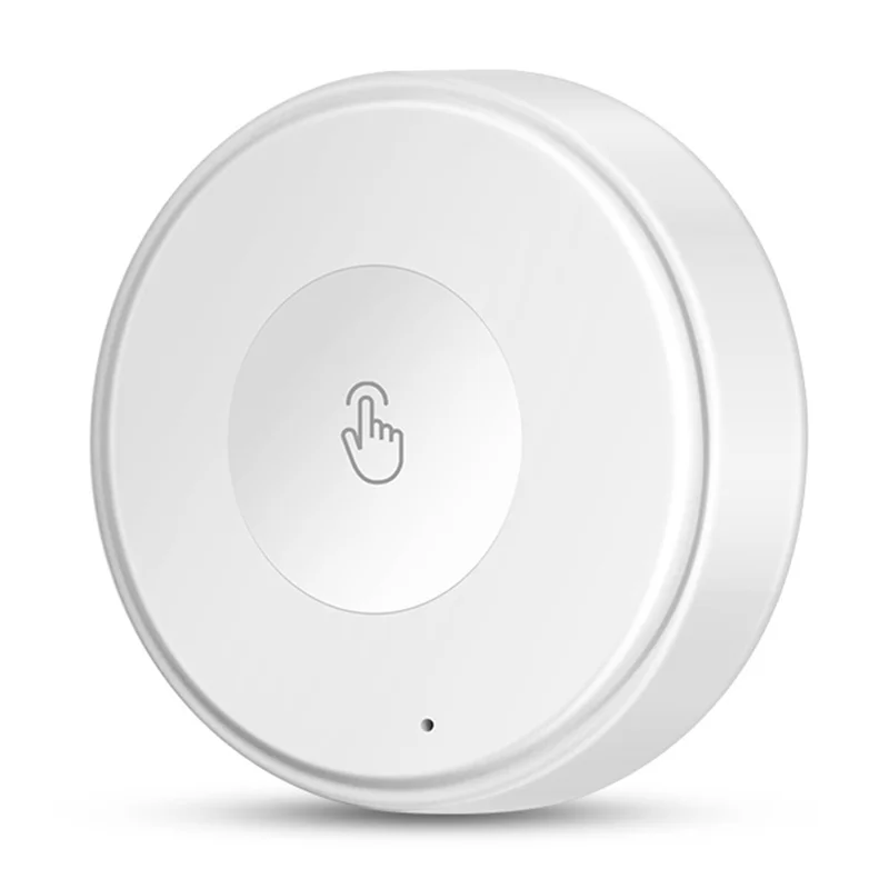 SWITCH-01 Tuya Zigbee Scene Switch Smart Home Control Panel Wireless Remote with Click, Double Click - White