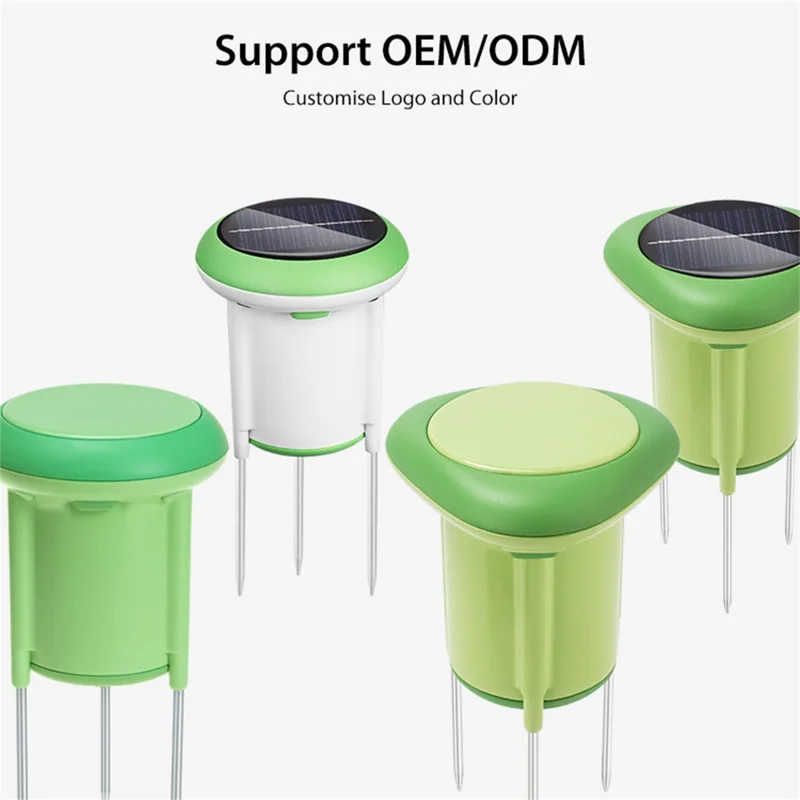 NEO ZigBee NAS-STH01B IP66 Waterproof Smart Soil Sensor Soil Temperature Humidity Monitor with App Control for Gardening - Green