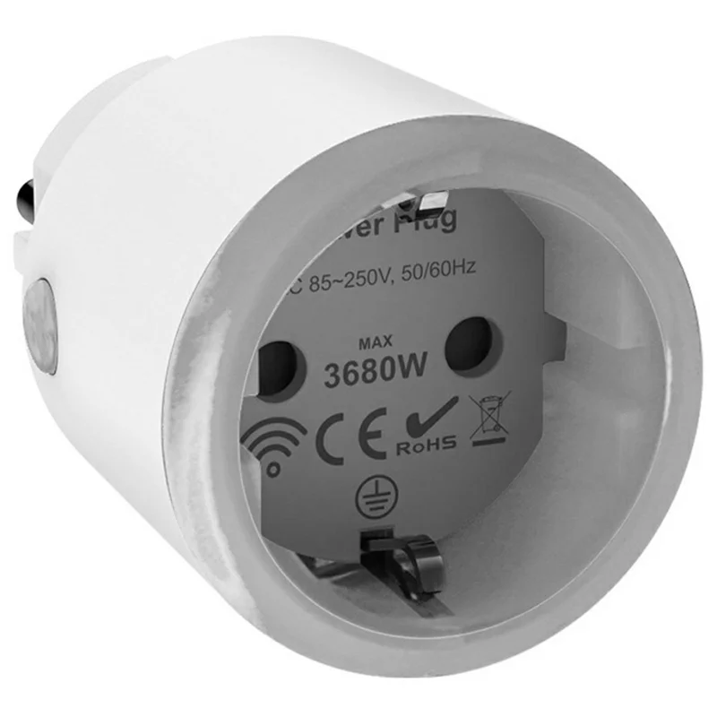 Prise intelligente NEO Matter NAS-WR10WM 16A WiFi avec compteur d'énergie, commande intelligente pour Apple / Google / Amazon - Prise UE