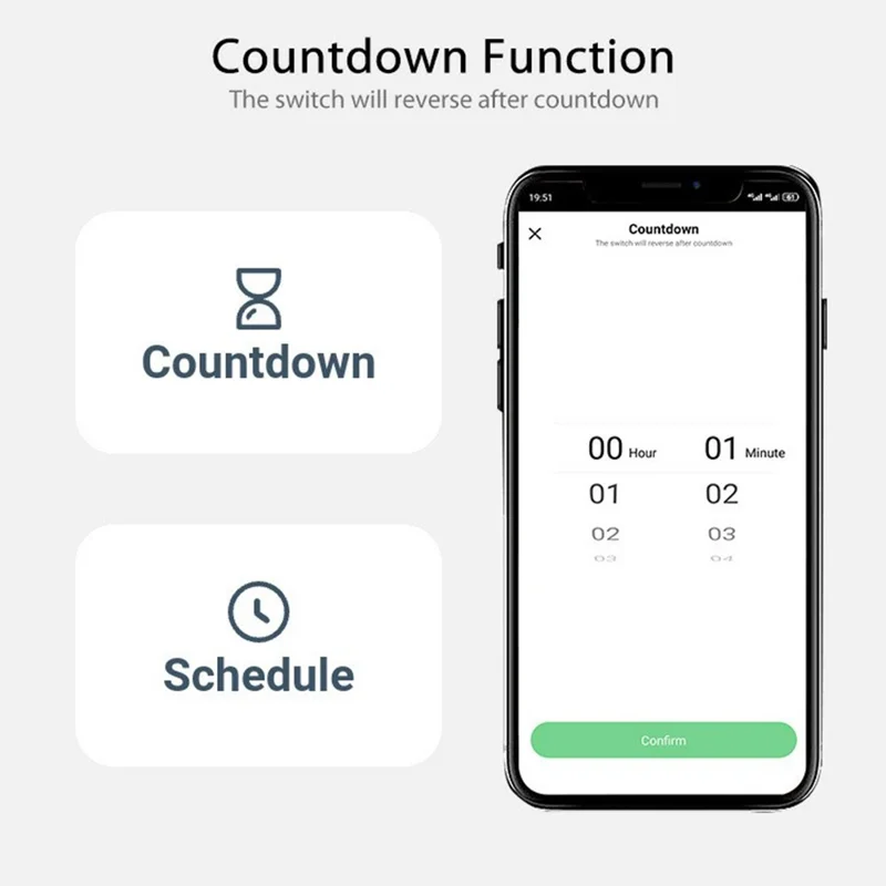 Prise intelligente NEO Matter NAS-WR15WM 16 A avec compteur d'énergie, commande intelligente pour Apple / Google / Amazon - Prise FR