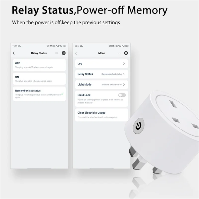 NEO NAS-WR16WM 16A Matter WiFi Smart Plug mit Leistungsmesser, funktioniert mit Apple Home / Google Assistant / Amazon Alexa, UK-Stecker