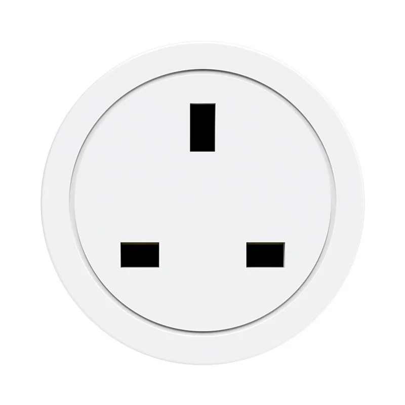NEO NAS-WR16WM 16A Matter WiFi Smart Plug mit Leistungsmesser, funktioniert mit Apple Home / Google Assistant / Amazon Alexa, UK-Stecker