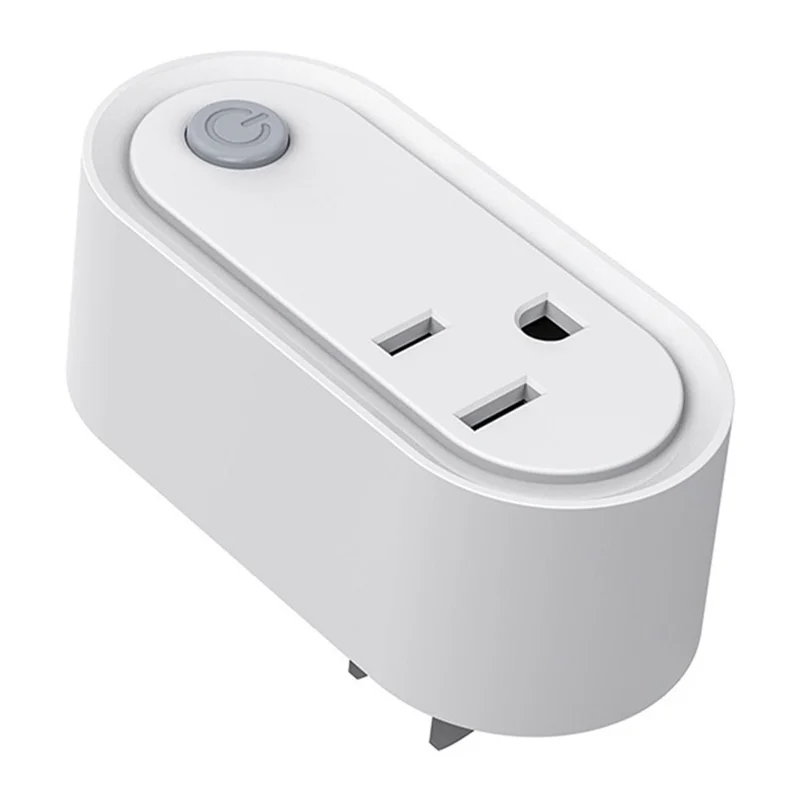 NEO NAS-WR12BH 15A Tomada Inteligente ZigBee 3.0 com Monitorização de Energia, Funciona com Apple HomeKit / Google Assistant / Amazon Alexa, Tomada EUA