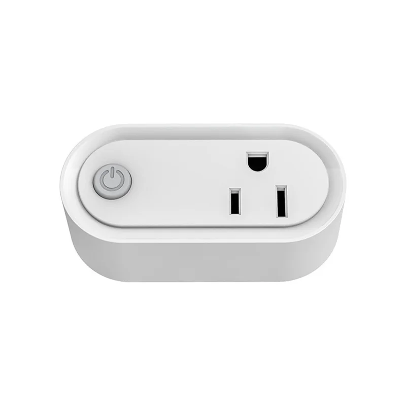 NEO NAS-WR12BH 15A Tomada Inteligente ZigBee 3.0 com Monitorização de Energia, Funciona com Apple HomeKit / Google Assistant / Amazon Alexa, Tomada EUA