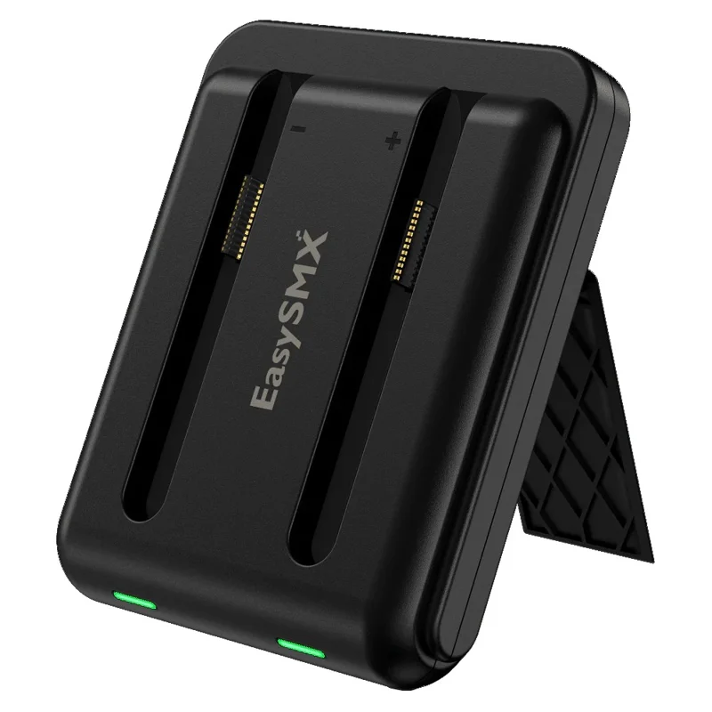 EASYSMX A03 For Nintendo Switch 2 Joy-Con Controller Charging Dock with Foldable Stand Dual Slot Smart Charger