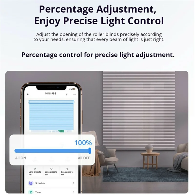 SONOFF MINI-RBS Smart Curtain Roller Deviation Calibration Intelligent Scheduling Shutter Switch Module
