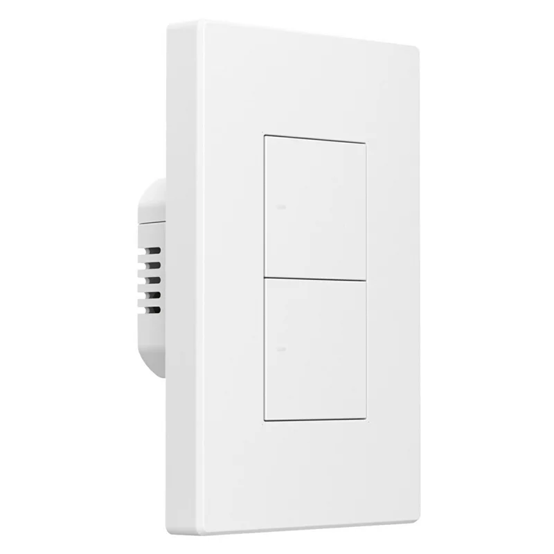SONOFF ZBM5-2C-120W SwitchMan 2-Gang Zigbee Smart Wall Switch Supports No Neutral and Neutral Wire
