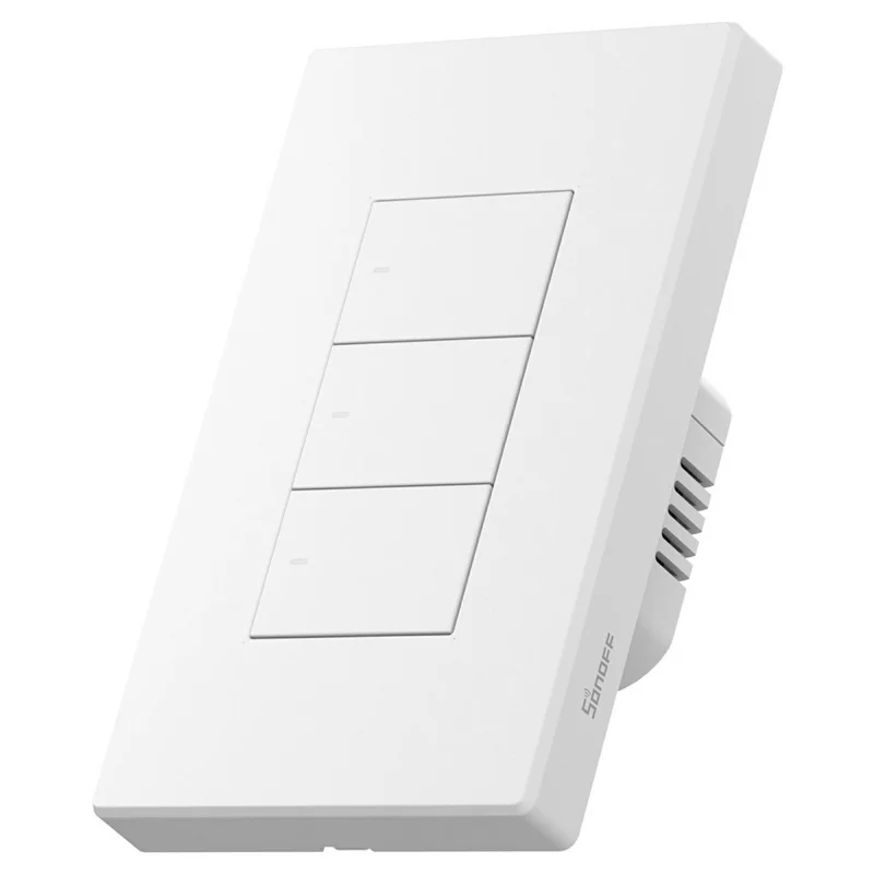 SONOFF ZBM5-3C-120W SwitchMan 3-Gang Zigbee Smart Wall Switch Supports No Neutral and Neutral Wire