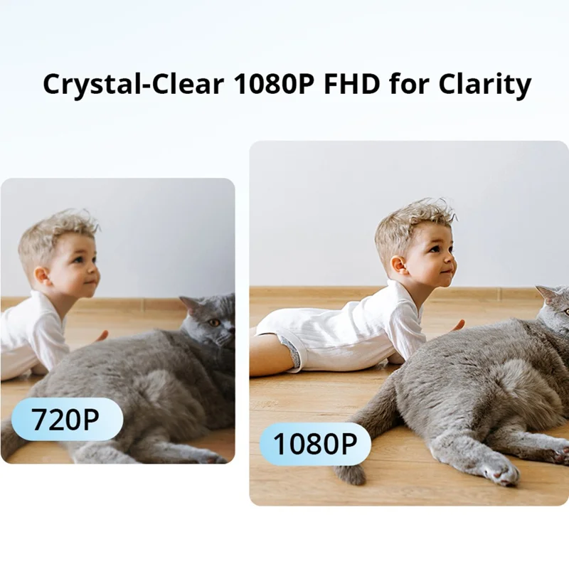 SONOFF CAM-PT2 Smart Security Camera 1080P HD Indoor Camera with Two-Way Audio  /  Night Vision  /  Human Detection