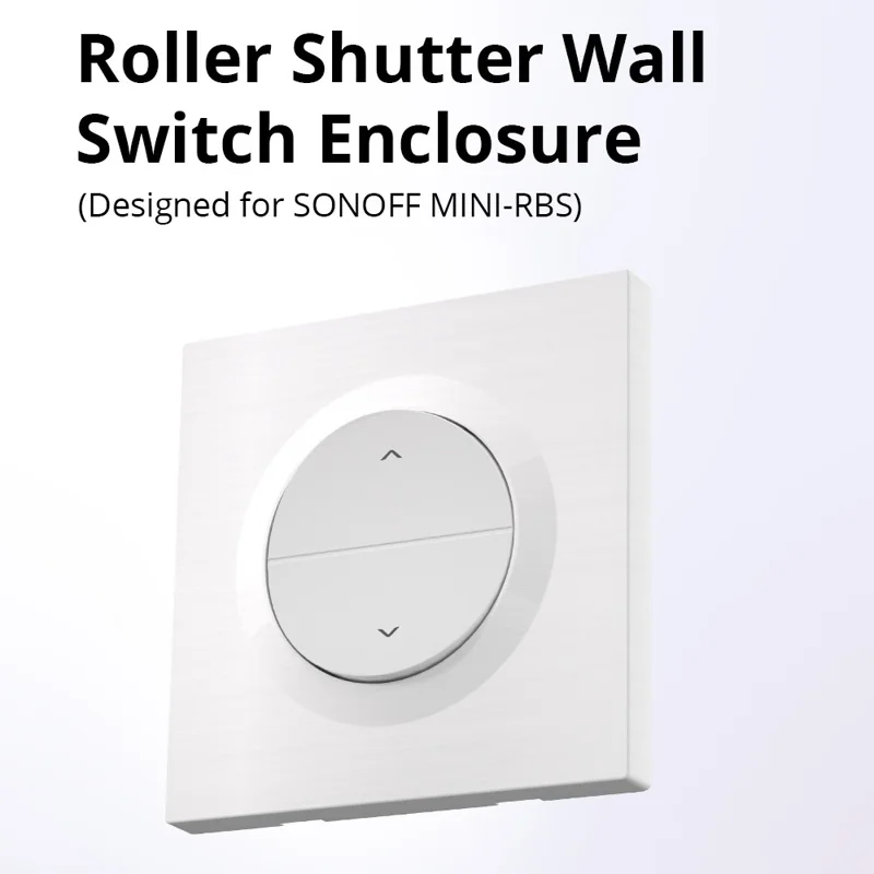 SONOFF ERBS para Sonoff MINI-RBS / MINI-ZBRBS Módulo de Encapsulamento para Interruptor de Parede Inteligente para Cortinas e Persianas Rolantes