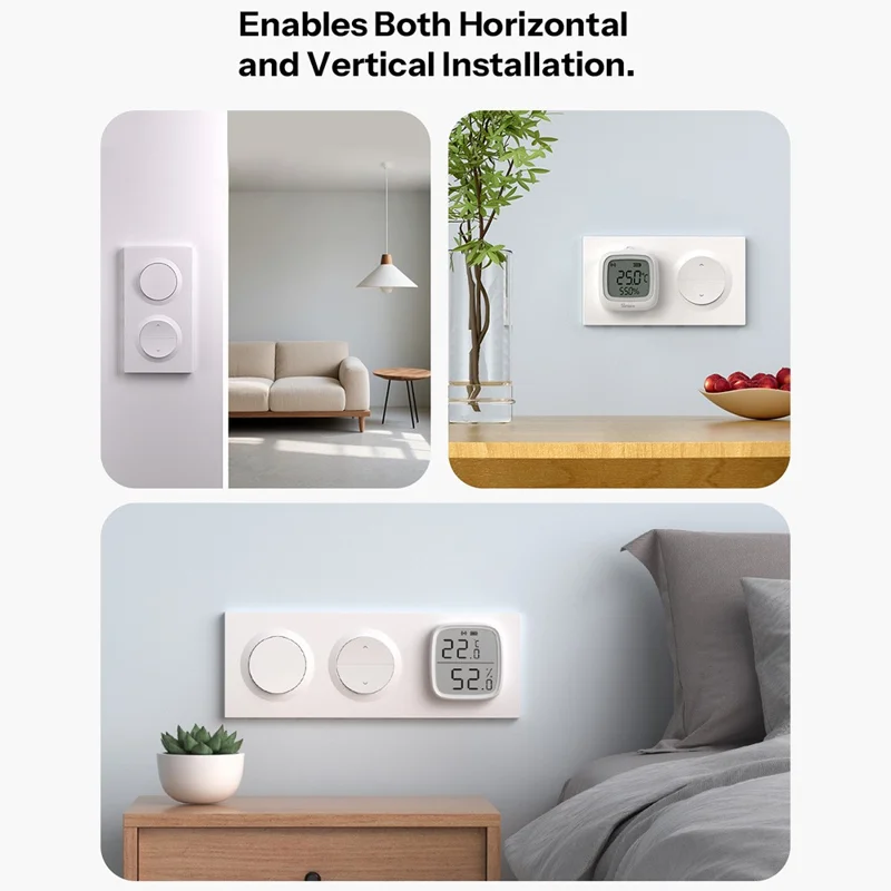 SONOFF EF2G Moldura para Interruptor de Parede 2-Gang Caixa de Derivação em Plástico Módulo de Encapsulamento, 157x86 mm