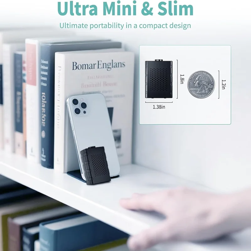 L28 WiFi Mini Camera Intelligent Motion Detection Remote Recorder Support 180-Degree Wide Angle HD Night Vision - Black