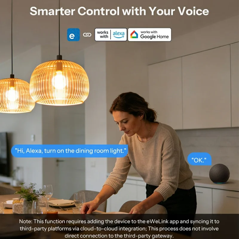 SONOFF Orb-ZBW2 MINI-ZB2GS-E Zigbee Smart-Wandschalter Dual-Kanal Hausautomatisierung Signalverstärker - Weiß