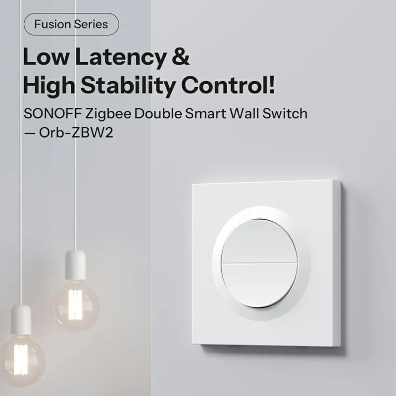 SONOFF Orb-ZBW2 MINI-ZB2GS-E Zigbee Smart-Wandschalter Dual-Kanal Hausautomatisierung Signalverstärker - Weiß