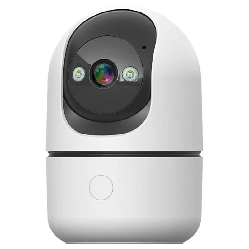 Wireless WiFi 3MP Baby Monitor Two Way Talk Humanoid Detection One Click Call Night Vision Security Camera - White  /  EU Plug