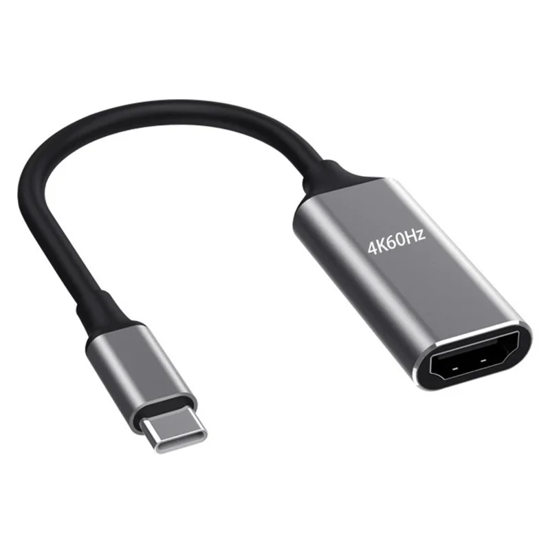 HC-61 USB-C auf HD Kabel 4K / 60Hz Adapter für Handy Laptop Tablet zur Bildschirmspiegelung an TV Projektor HD Video Audio Sync