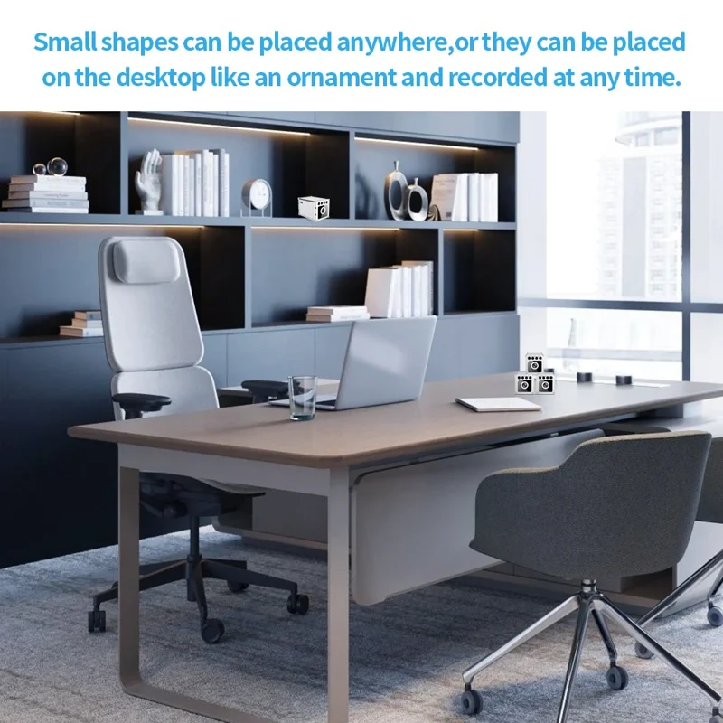 W05 Container Design Mini WiFi Camera Human Body Detection 1080P HD Night Vision Security Camera - White