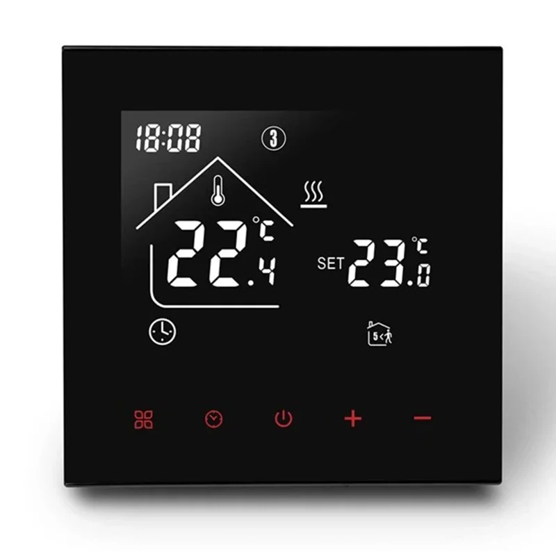 G811 Smart Vloerverwarming Thermostaat Stembeheer 7-Daagse Programmeerbare WiFi Digitale Temperatuurregelaar - Hydraulische Vloerverwarming