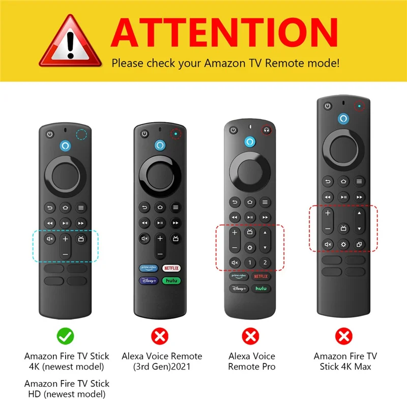 Funda de silicona para control remoto Amazon Fire TV Stick 4K / HD (modelo más reciente), cubierta protectora a prueba de golpes con textura de diamante - Blanco