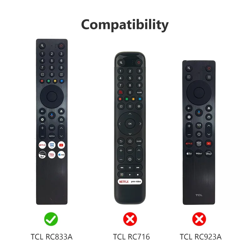 Siliconen hoesje voor TCL RC833A afstandsbediening, Diamantstructuur, Stootvrij, Antislip, Beschermhoes met Sleutelkoord - Wit