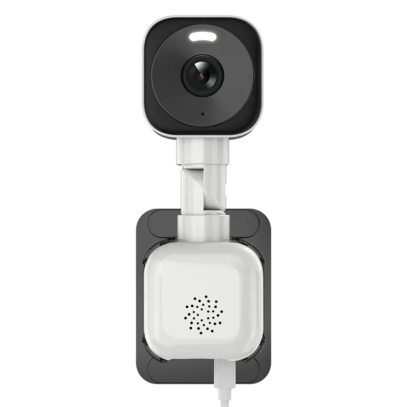 K6W-2 2K Dual Lens Window WiFi Camera Drill-Free Security Camera for Home and Shop Use - White