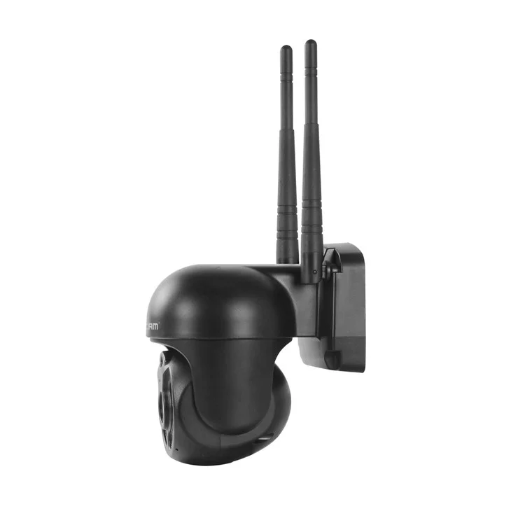 ESCAM WNK610 3MP Detecção de Movimento Fonte de Luz Dupla Visão Noturna Intercomunicador de Voz Bidirecional Câmera de Segurança Sem Fio - Plugue do Reino Unido