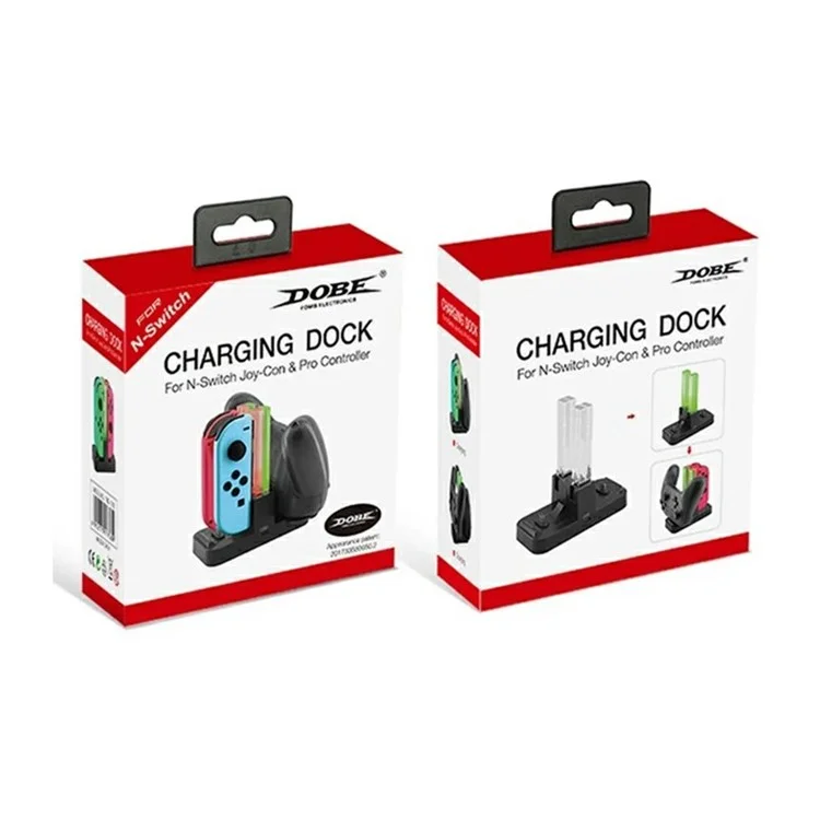 DOBE TNS-1756 Carging Dock Charger Station Para Nintendo Switch Joy-con Accesorios de Juego Pro Game