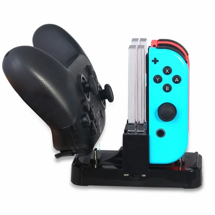 DOBE TNS-1756 Carging Dock Charger Station Para Nintendo Switch Joy-con Accesorios de Juego Pro Game