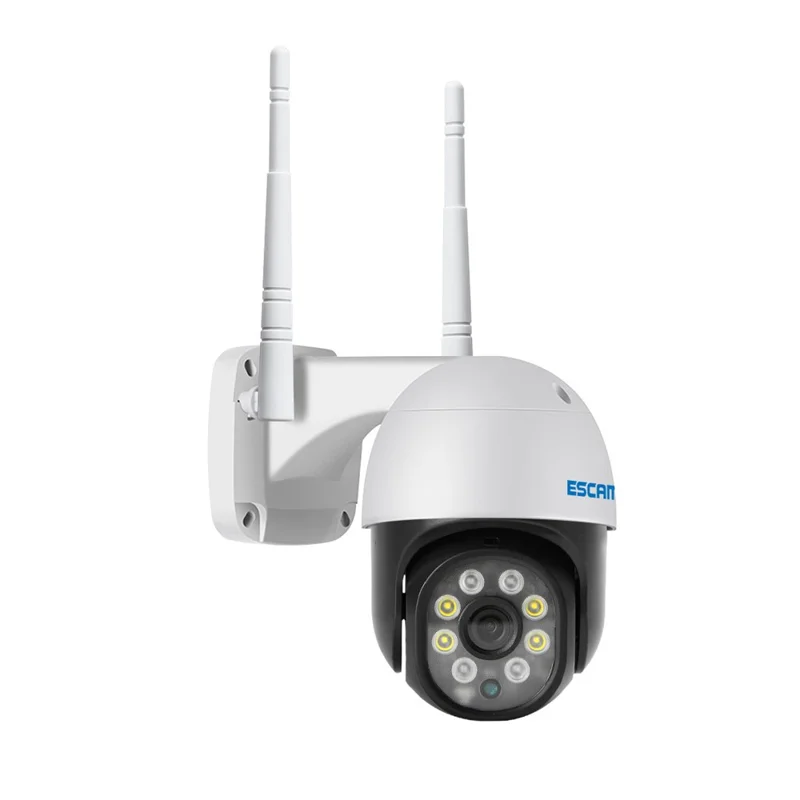 ESCAM PT207 1080P Motion Detection WiFi Two-way Voice Intelligent H.265 Camera Dual Light Source Night Vision Security IP Camera - US Plug