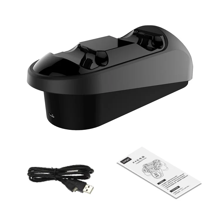 IPEGA PG-9180 Dual Charging Station Game Controller Charging Dock with LED Indicator for PS4 Controller