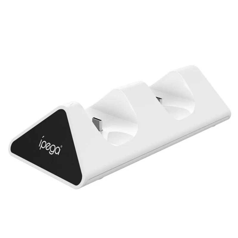 IPEGA PG-5012 Game Controller Charging Dock Type-C Dual Fast Charging Station Stand with LED Indicator for PS5 Controller