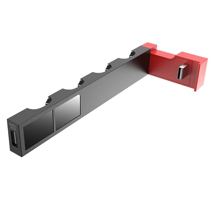 IPEGA PG-9186 Cargador USB 2.0 para Joy-Cons con 4 ranuras de carga para Joy-Con y luces indicadoras