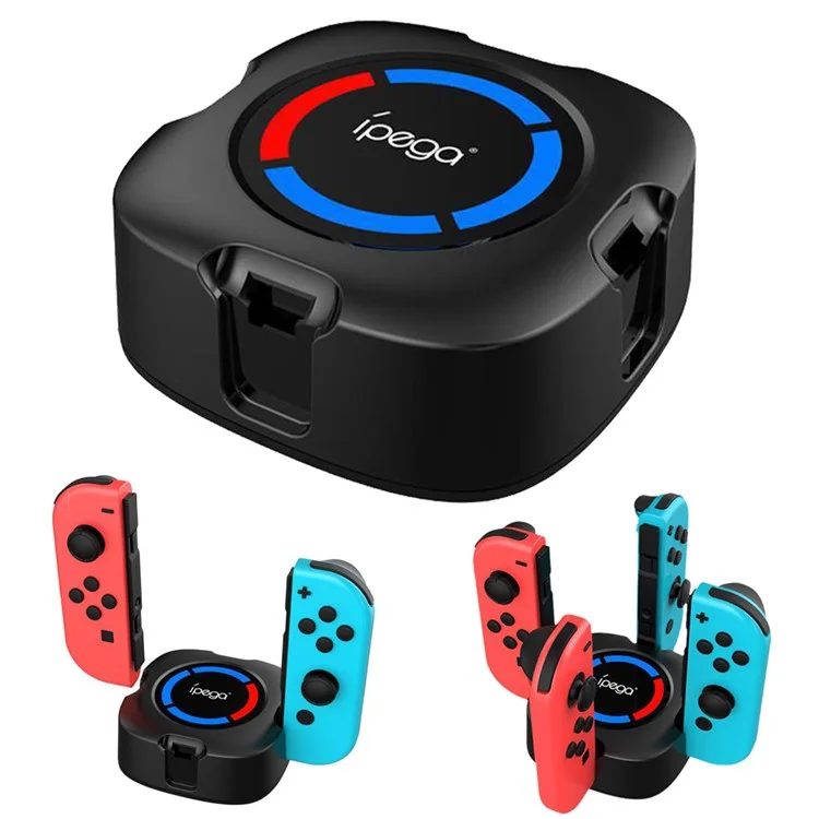 IPEGA PG-9177 Station de charge 4 en 1 pour Nintendo Switch Joy-Con Poste de charge multifonctions avec indicateur