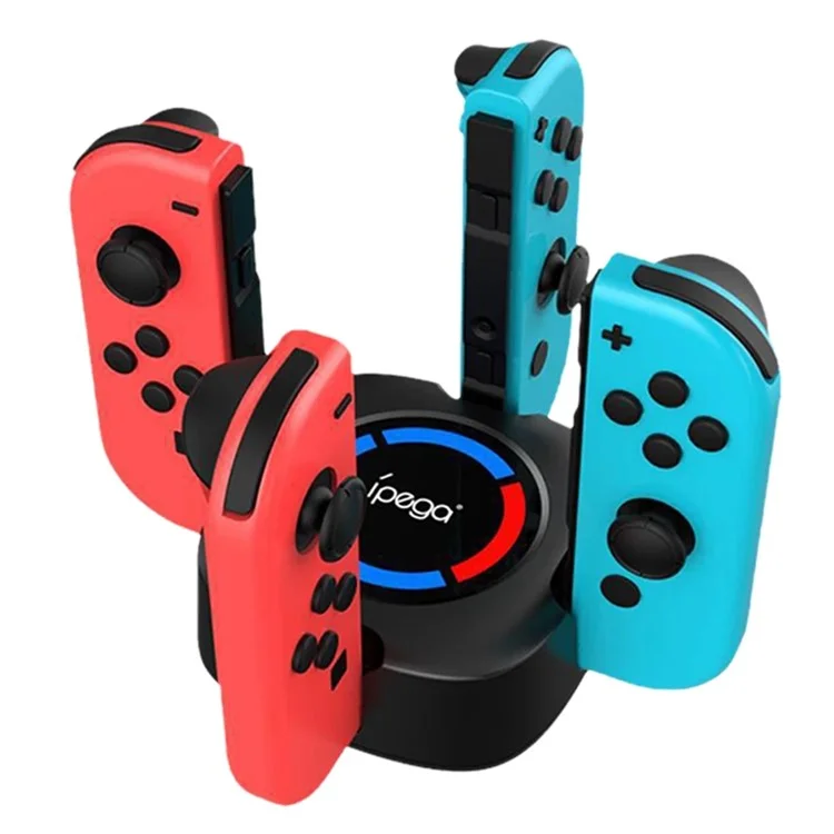 IPEGA PG-9177 Station de charge 4 en 1 pour Nintendo Switch Joy-Con Poste de charge multifonctions avec indicateur