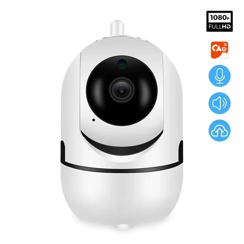 D303 2.0MP WiFi Two-way Voice Motion Detection Camera IR LED Night Vision Security Camera - UK Plug