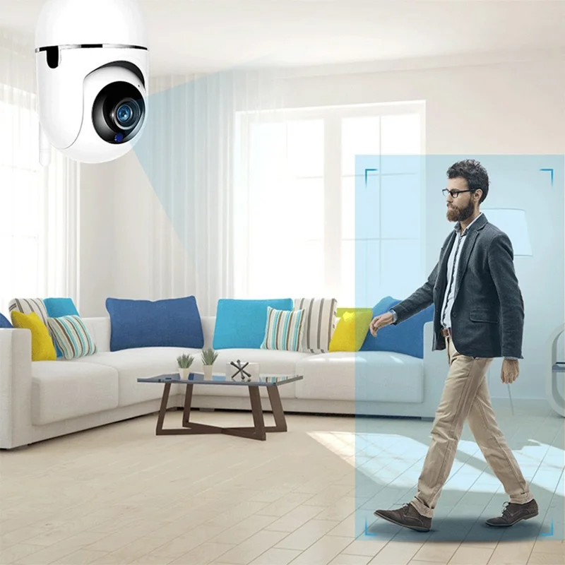 D303 2.0MP WiFi Two-way Voice Motion Detection Camera IR LED Night Vision Security Camera - UK Plug