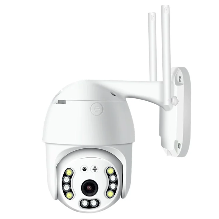 SD01 Ultra HD 5MP Sécurité Camera en Plein Air Imperméable PTZ Vision Nocturne Caméra WiFi RJ45 Internet Pour la Sécurité à Domicile - Plug