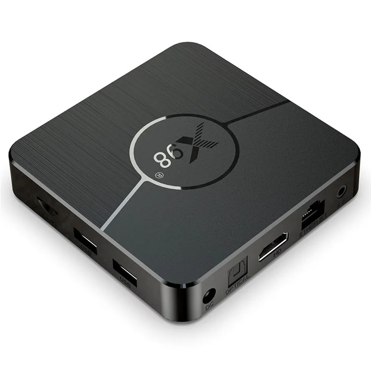 X98 Plus 2GB+16GB Android 11 Amlogic S905W2 Smart TV Box 4K 60fps 2.4G/5G Dual Band WiFi 100M Ethernet Media Player - AU Plug