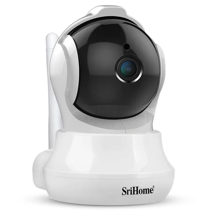 Srihome SH020 3.0MP Cctv-kamera HD Nachtsicht Zwei-wege-sprach-wlan-sicherheitsüberwachungskamera Home Home Security - US -stecker