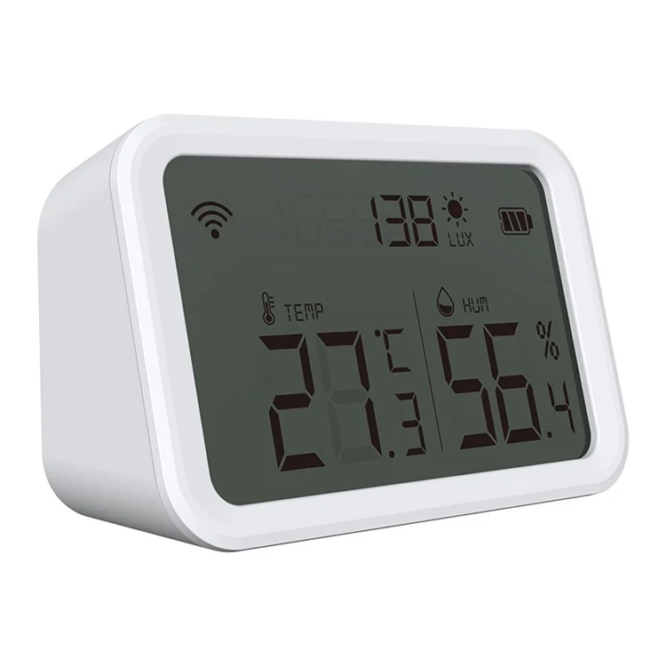 NEO NAS-TH02W Smart WiFi Température Humidité Monitor de Luminance Sans Fil Avec Des Alertes de Notification de L'application