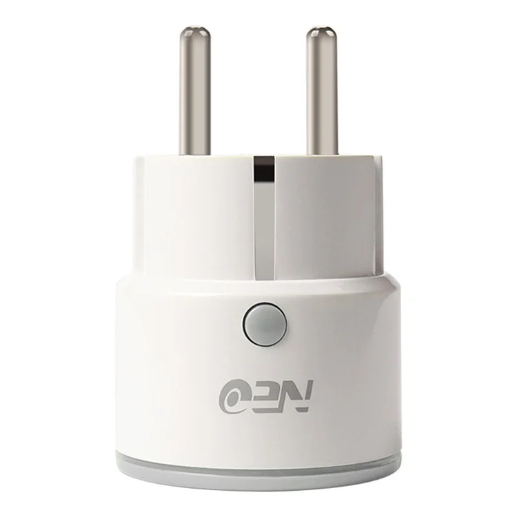 NEO NAS-WR01W-16A Smart Home WiFi Plug 16A Current Mini Outlet Socket Remote Control Compatible with Alexa Google - Spina UE