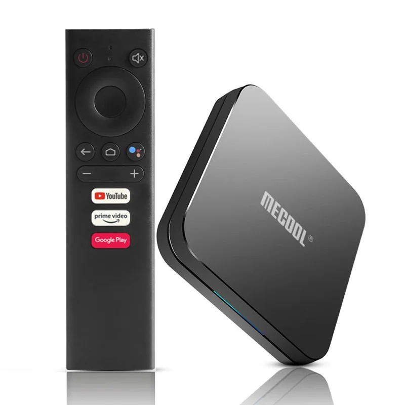 MECOOL KM9 PRO 2+16GB Android 10.0 Home Smart ATV TV Box 4K 2.4G WiFi Set Top Box Media Player - EU Plug