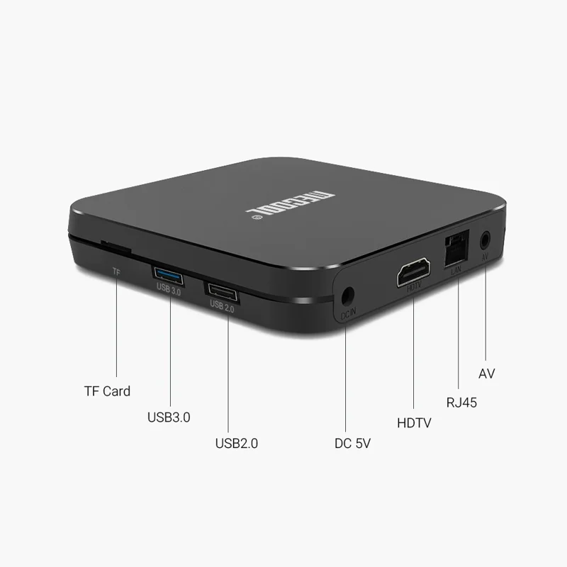MECOOL KM9 PRO 2+16GB Android 10.0 Home Smart ATV TV Box 4K 2.4G WiFi Set Top Box Media Player - EU Plug